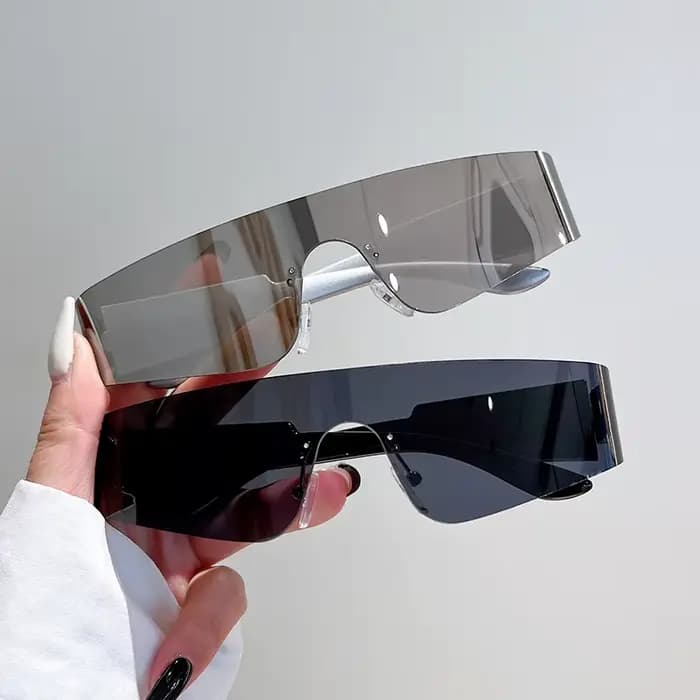 Lunettes de soleil une pièce pour hommes et femmes