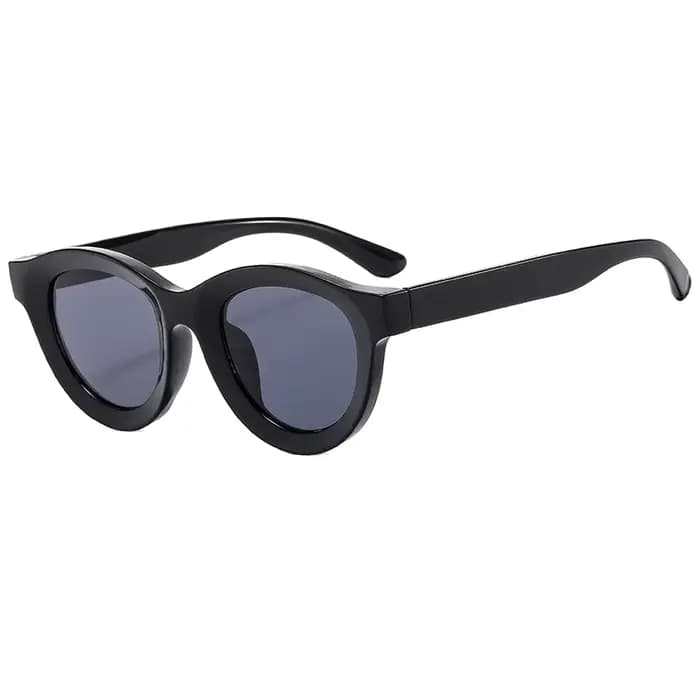 Randonnée 2024 nouveau ovale épais mode Anti lumière lunettes hommes femmes Punk marque rétro