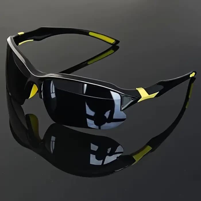 Des lunettes de soleil semi-cerclées élégantes pour hommes