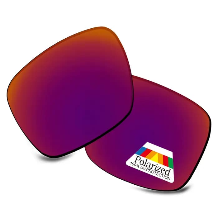 Rarayvix lentilles de remplacement polarisées protection UV400 pour lunettes de soleil Oakley Holbrook métal OO4123 55mm