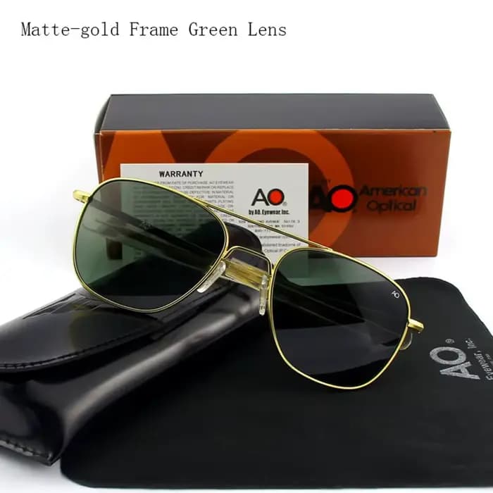Lunettes de soleil pilote AO pour hommes