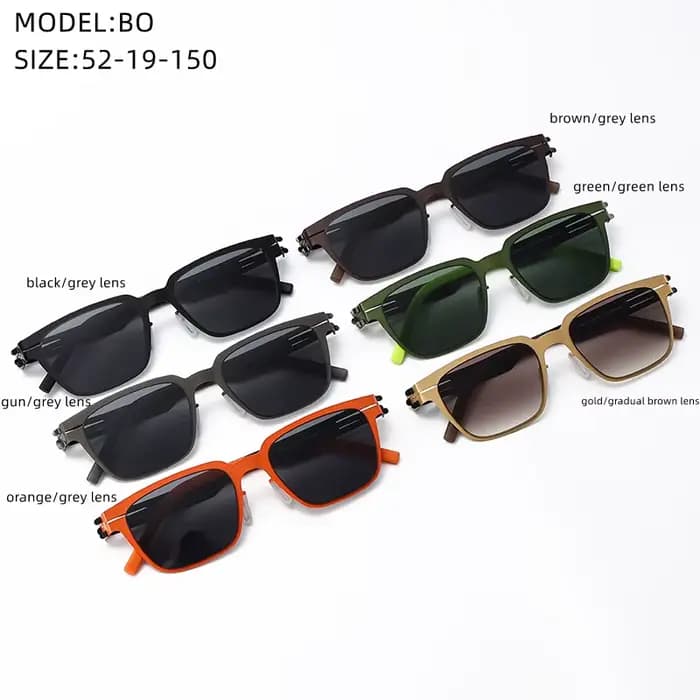Lunettes de soleil design allemand pour hommes et femmes