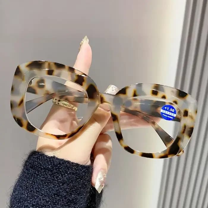 Lunettes de lecture à monture surdimensionnée pour femmes