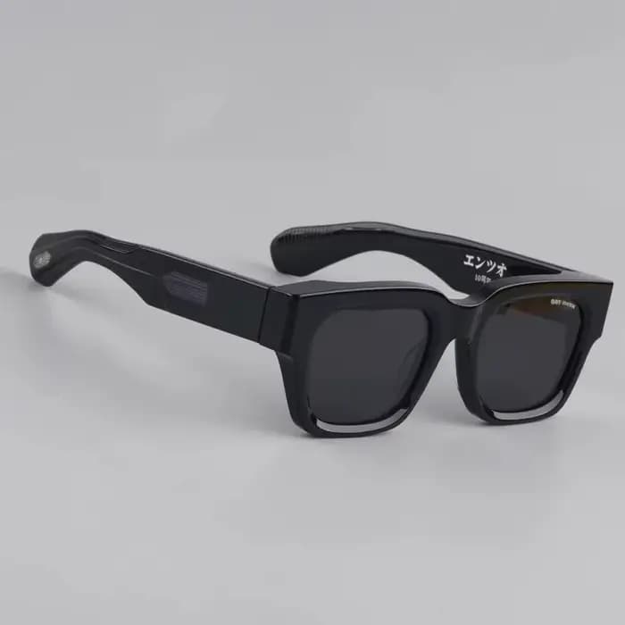 JMM ENZO 10e anniversaire lunettes de soleil carré concepteur fait à la main au japon Uv400 dégradé optique