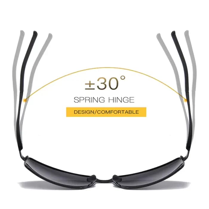 Sports de plein air myopie lunettes de soleil hommes polarisées Anti-éblouissement UV400