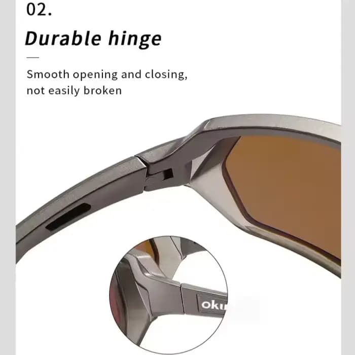 OKUMA Nouvelles lunettes de pêche d'extérieur polarisantes UV400 pour la détection des poissons