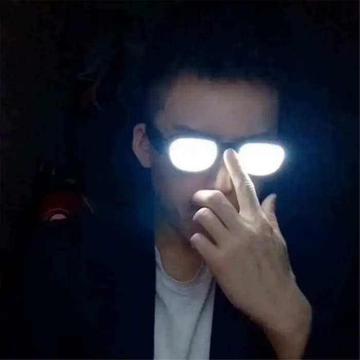 Lunettes LED Anime Spoof