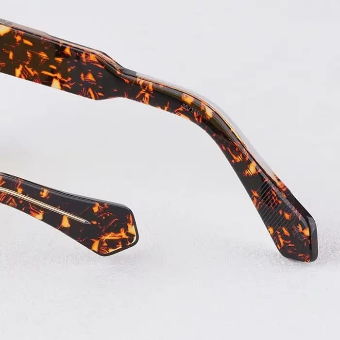 JMM Hemmings – lunettes de soleil classiques carrées en acétate pour hommes