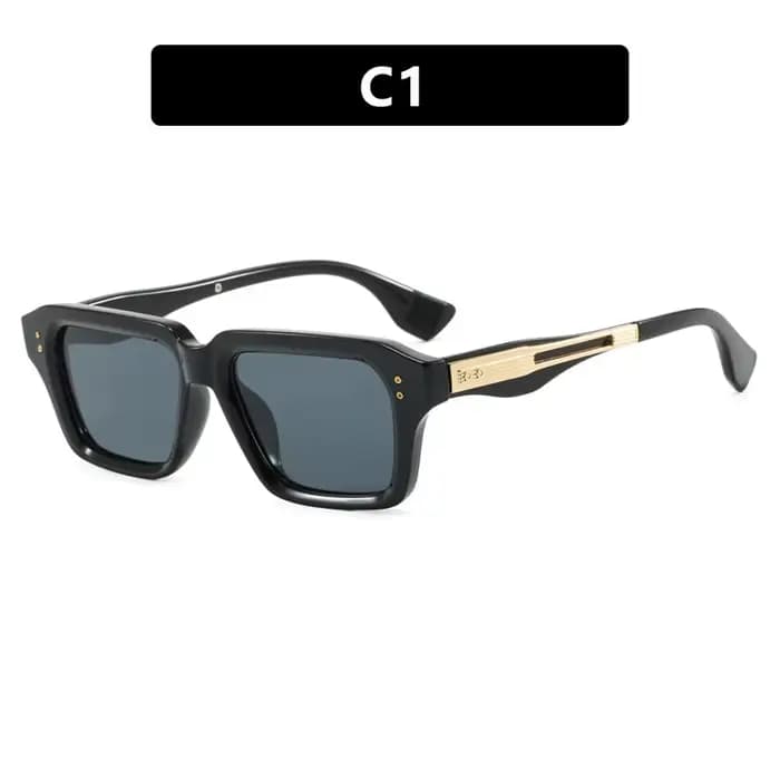Lunettes de soleil carrées pour hommes