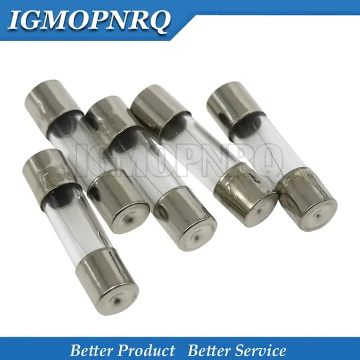 Tube en verre Chrysler de haute qualité, 5x20, 0.l'autorisation ~ 25A, 5*20, 0.pipeline 0.25A 0.3A l'autorisation 1.25A Pipeline 2.5A 3A 3.15A 4A 5A snap6.3A, 10 pièces