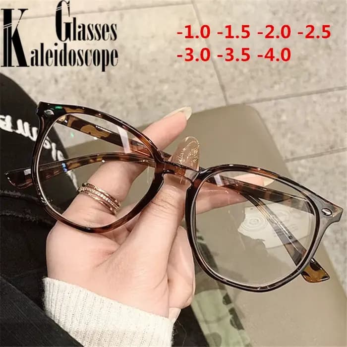 Rétro Leoaprd – lunettes de myopie pour hommes et femmes