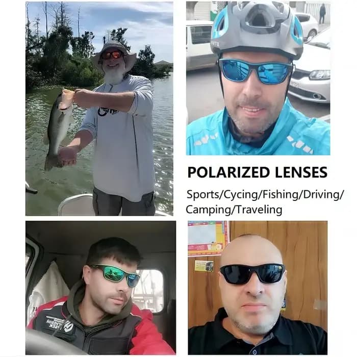 Lunettes de soleil polarisées pour hommes et femmes