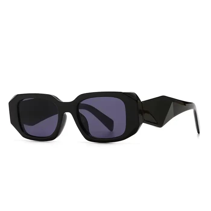 Nouvelles Lunettes de Soleil Carrées Modernes Rétro à Monture Étroite pour l'Exportation Transfrontalière