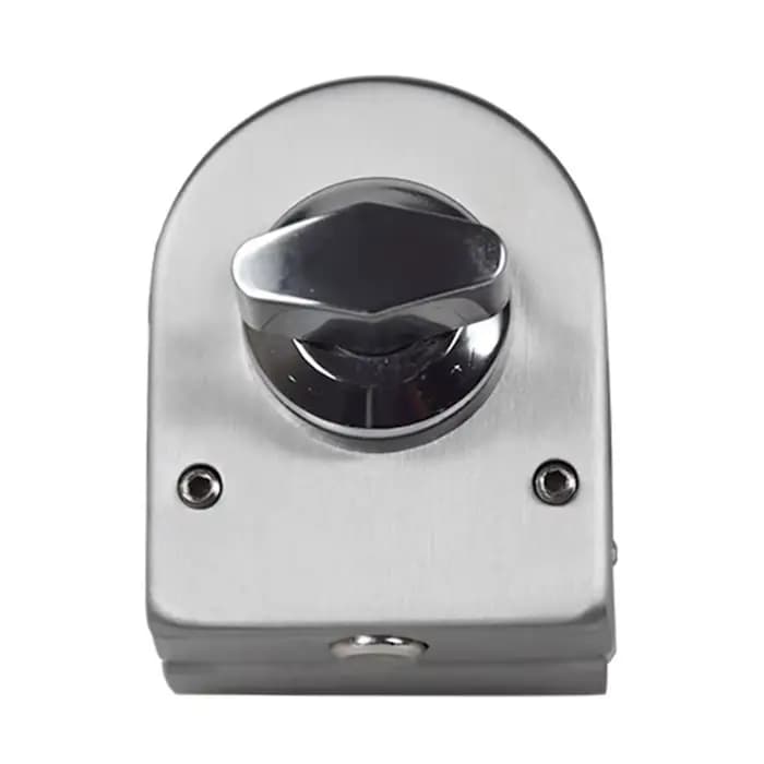 Verrou de porte en verre en acier inoxydable, verrou de sol, boulon de verrouillage au sol pour salle de bain, toilettes, magasin, portes en verre