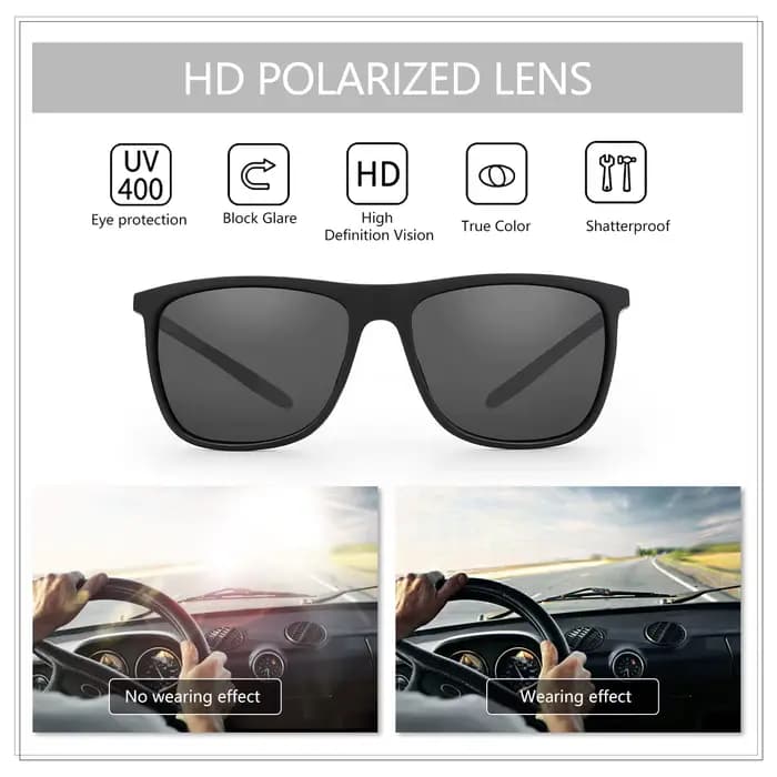 Lunettes de soleil polarisées