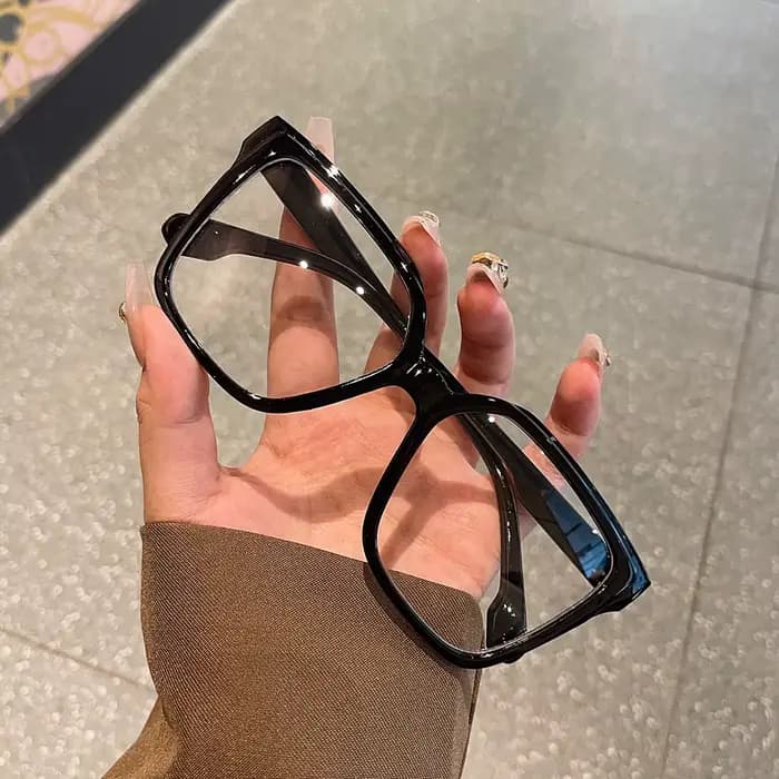 Lunettes de couleur Maillard à grande monture