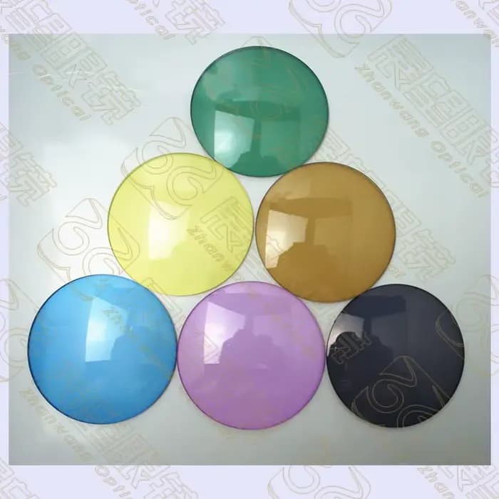 Lentilles de lunettes de soleil anti-absorbe ouissement et anti-UV pour les délinquants index