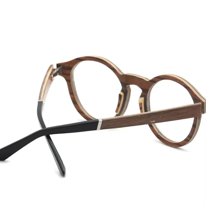 Monture de lunettes en bois faite à la main pour hommes et femmes