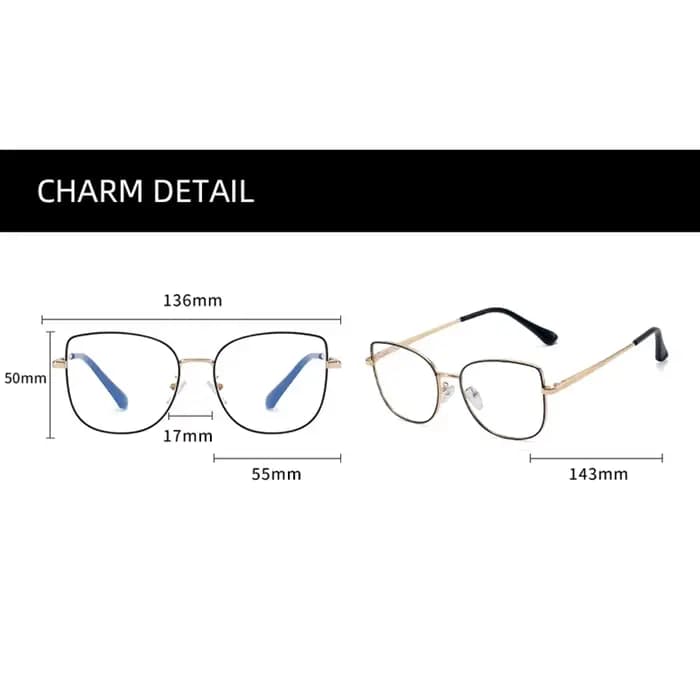 Ceofy Cateye femmes lunettes cadre Clip sur marque concepteur Vintage Spectacle magnétique optique myopie double usage