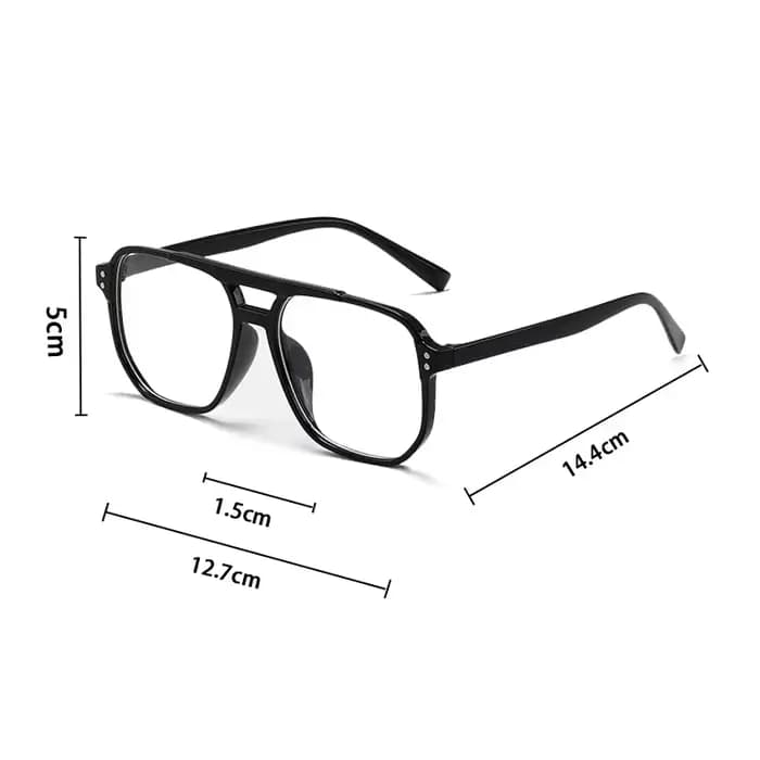 Lunettes de soleil carrées rétro pour femmes et hommes