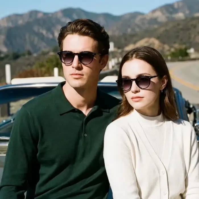 Lunettes de soleil vintage pour femmes