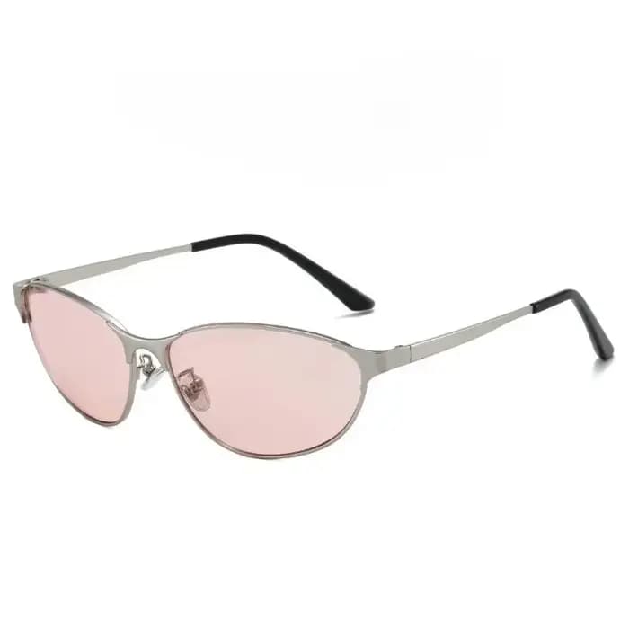 Femmes élégantes Hip Hop lunettes de soleil hommes unisexe voyage en plein air mode métal cadre