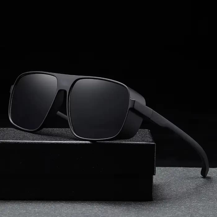 Lunettes de soleil carrées tendance pour hommes