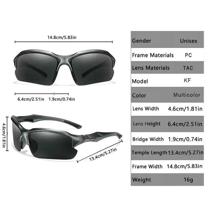 Lunettes de soleil polarisées pour la pêche