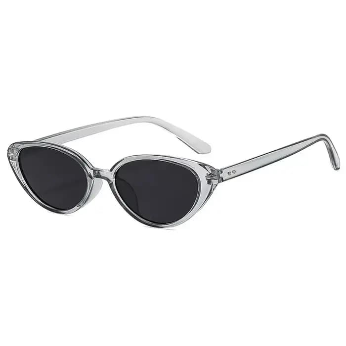 Lunettes de soleil œil de chat marron tendance pour femme