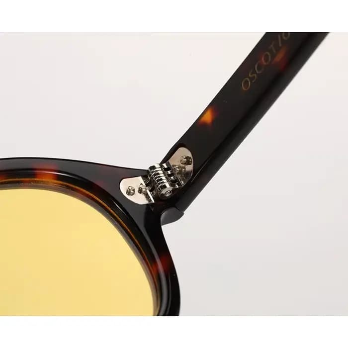 Johnny Depp Lemtosh lunettes de soleil polarisées pour hommes et femmes luxe rétro mode acétate cadre bleu