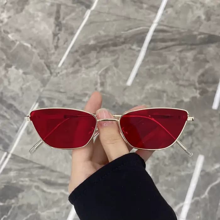 Lunettes de soleil œil de chat tendance pour femme