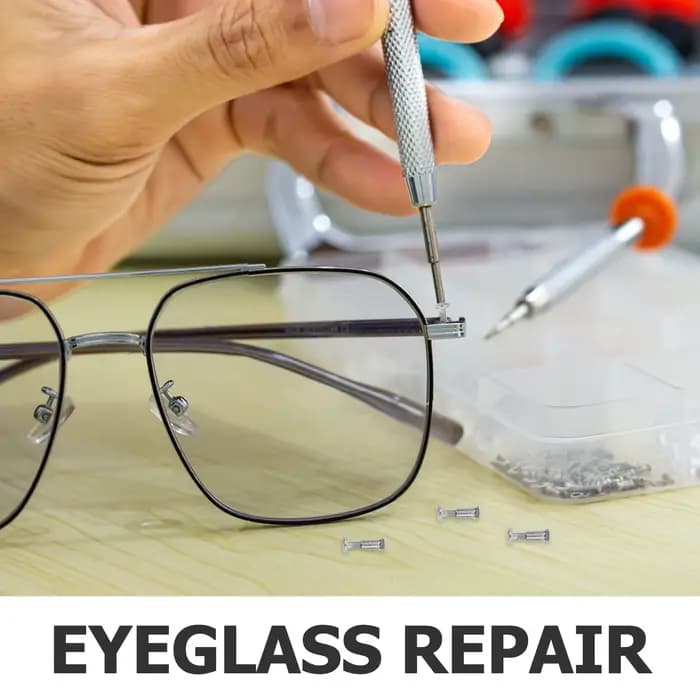 Kit de réparation de lunettes 60 pièces - Mini-vis assorties