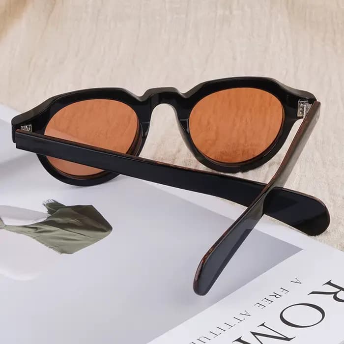 JMM KELLERMAN Lunettes de soleil rondes à la mode