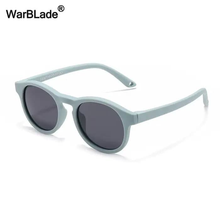 Petites lunettes de soleil rondes polarisées pour enfants