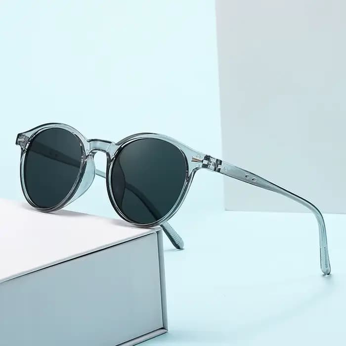 Marque de mode Vintage lunettes de soleil rondes 2025 femmes de luxe concepteur petites