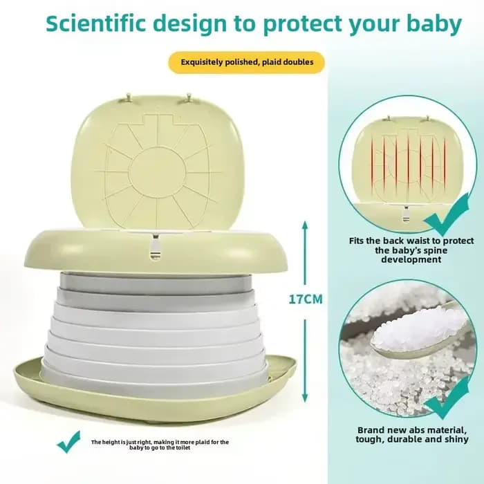 Toilettes pliables pour enfants, siège d'entraînement, toilettes de voyage pour bébés, pot Portable pour enfants, voiture scellée, urinoir Anti-odeur