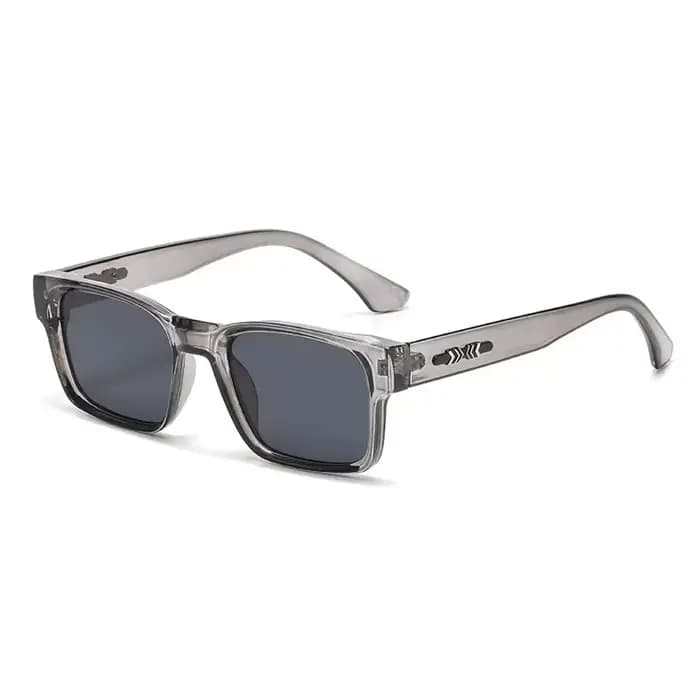 Lunettes de soleil carrées de luxe léger