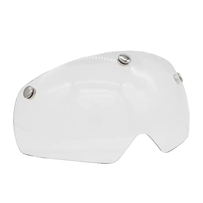 Lunettes de casque TT avec lentille aérodynamique