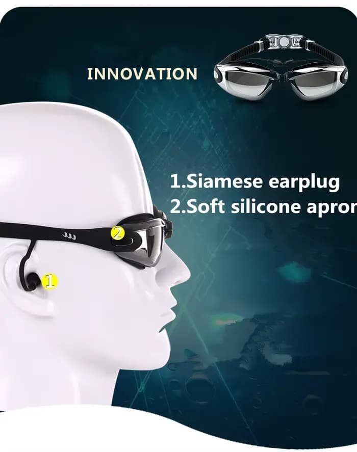 Lunettes de natation professionnelles Anti-buée