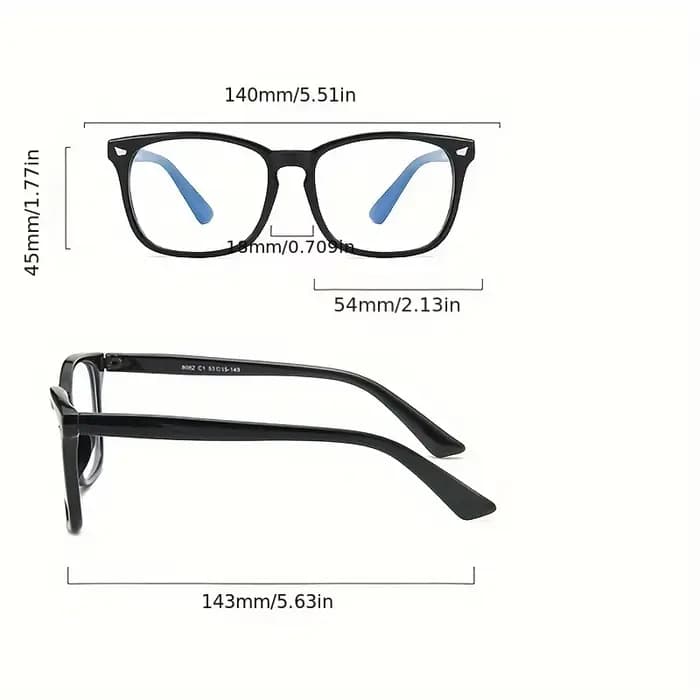 Lunettes à verres transparents tendance