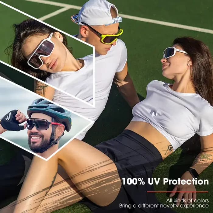 Lunettes de soleil de cyclisme photochromiques pour hommes et femmes