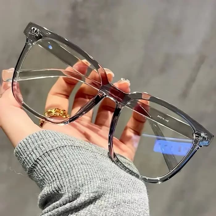 Lunettes bloquant la lumière bleue à monture carrée unisexe