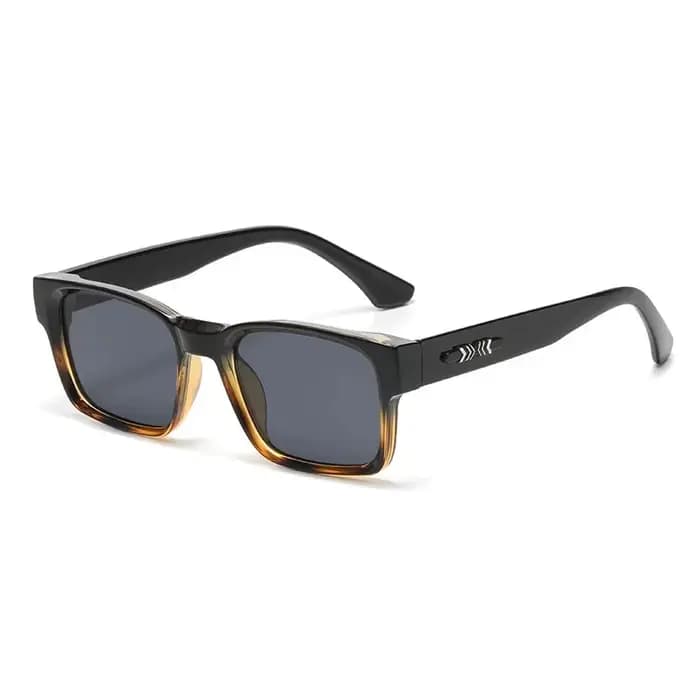 Lunettes de soleil carrées de luxe léger