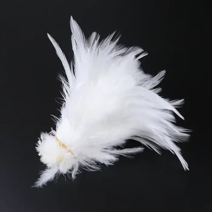 100 Plumes de Coq Naturelles 10-15cm, Plumes de Faisan pour Artisanat, Plumes de Pêche à la Mouche, Décoration, Accessoire de Couture DIY