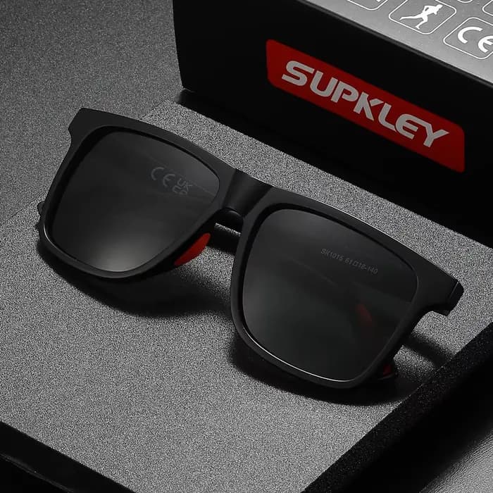 SUPKatteign- Lunettes de soleil de sport polarisées UV400 pour homme