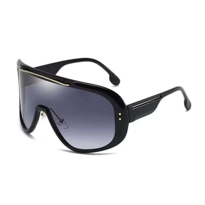 Bouclier miroir visière masque lunettes de soleil femmes hommes 2023 surdimensionné coupe-vent