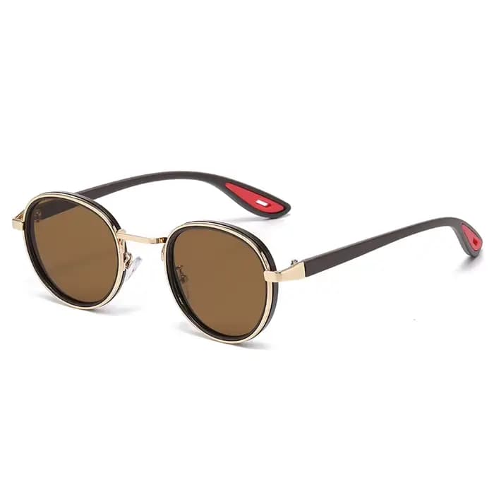 Lunettes de soleil rondes rétro pour hommes et femmes