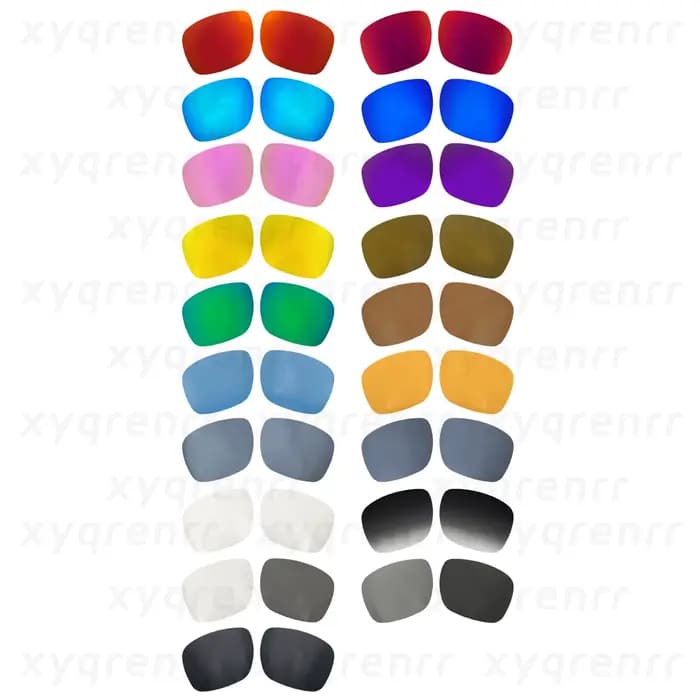 Lentilles de remplacement polarisées Xyqrenrr compatibles avec les lunettes de soleil Oakley Holbrook OO9102/(AF) OO9244/LX OO2038/OO2048/MIX OO9384/OO9385