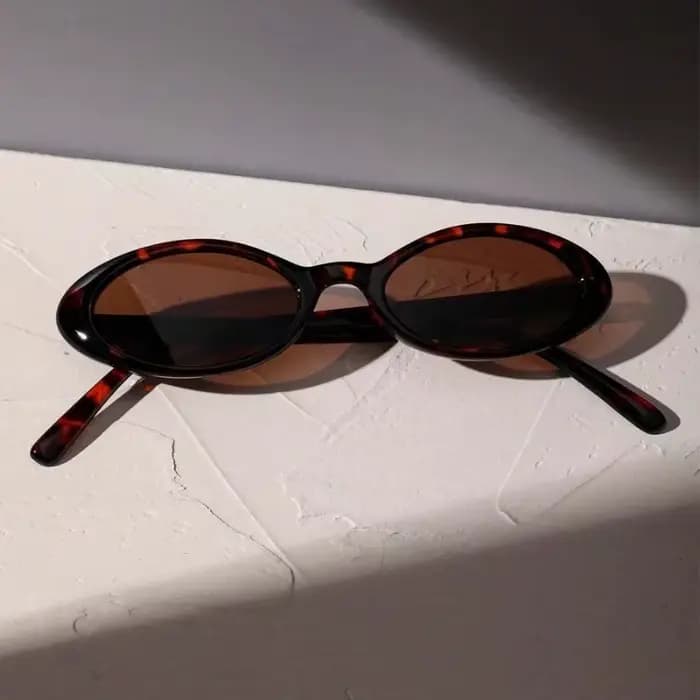 Lunettes de soleil œil de chat vintage pour hommes