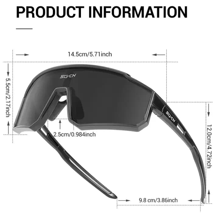 SCVCN lunettes de soleil de cyclisme sport